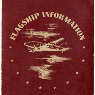 Image #1: flight information packet: American Airlines, Douglas DC-3