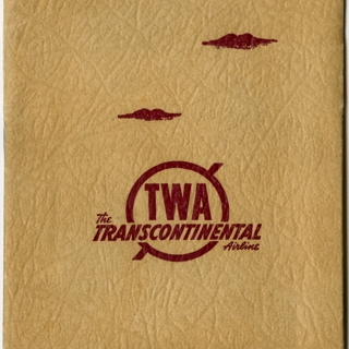 Image #1: flight information packet: Transcontinental & Western Air (TWA), Douglas DC-3