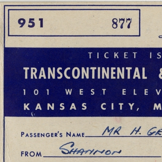 Image #14: flight information packet: TWA (Trans World Airlines), Lockheed L-049 Constellation, Boeing 377