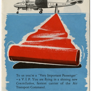 Image #13: flight information packet: TWA (Trans World Airlines), Lockheed L-049 Constellation, Boeing 377