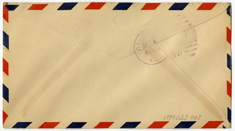 Image: airmail flight cover: Kohler Aviation Corporation, Milwaukee - Detroit route, 2nd Anniversary