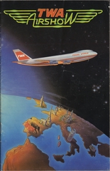Image: in-flight entertainment guide: TWA (Trans World Airlines)