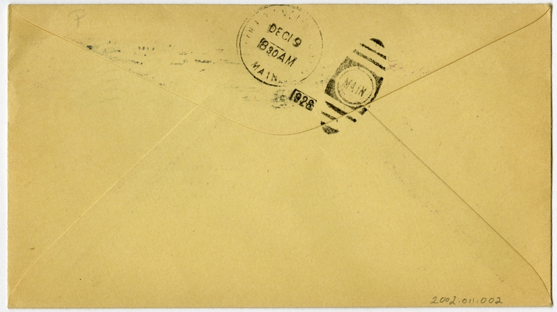 Image: airmail flight cover: First airmail flight, CAM-9, Appleton, Wisconsin - San Francisco route