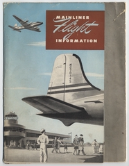 flight information packet: United Air Lines, Douglas DC-4, Lockheed L-049 Constellation