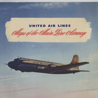 Image #6: flight information packet: United Air Lines, Douglas DC-4, Lockheed L-049 Constellation