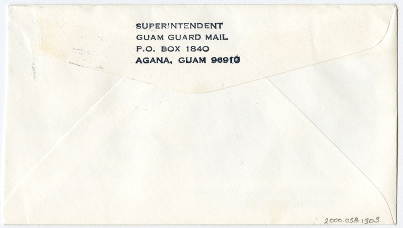 Image: airmail flight cover: Pan American World Airways, Clipper anniversary