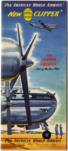 Brochure: Pan American World Airways, Boeing 377 Stratocruiser