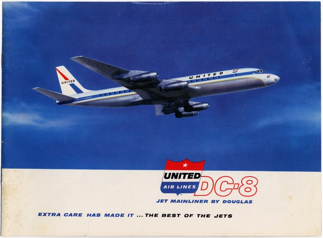 Brochure: United Air Lines, Douglas DC-8