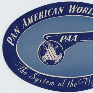 Image #14: flight information packet: Pan American World Airways