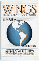 Image: brochure: New York, Rio & Buenos Aires Line (NYRBA), general service