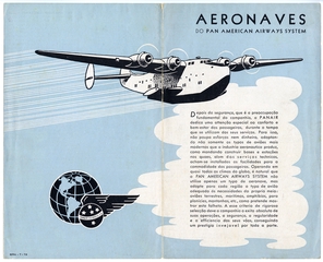 Image: brochure: Aeronaves de Mexico, Panair do Brasil, Pan American Airways