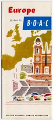 Image: brochure: BOAC (British Overseas Airways Corporation), Europe