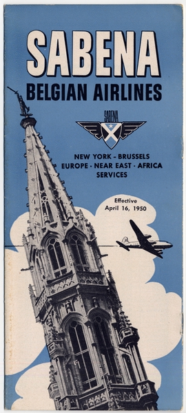 Image: timetable: Sabena Belgian World Airlines