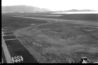 Image: negative: Mills Field Municipal Airport of San Francisco