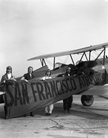 Negative: San Francisco Airport, aviators