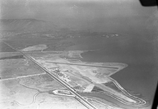Image: negative: San Francisco Airport, aerial