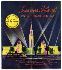 Image: tour package brochure: Northern Pacific Railway, Golden Gate International Exposition, Treasure Island