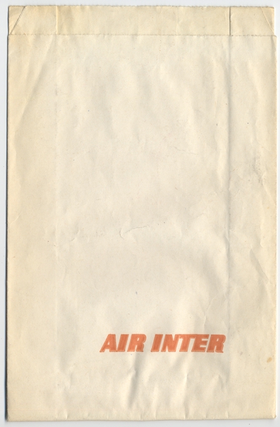Image: airsickness bag: Air Inter