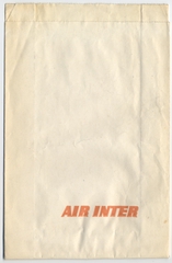 airsickness bag: Air Inter