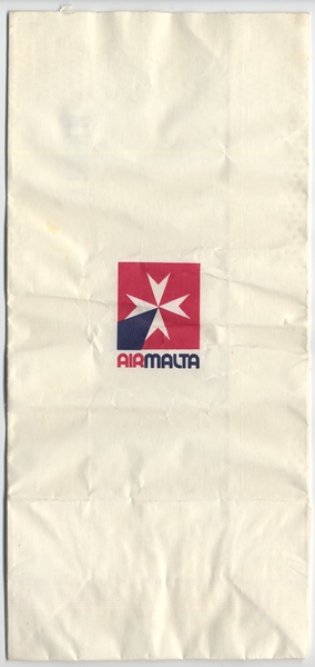 Image: airsickness bag: Air Malta
