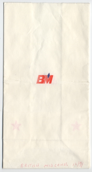 Image: airsickness bag: British Midland Airways