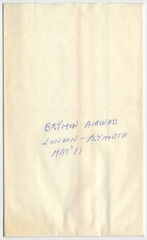 Image: airsickness bag: Brymon Airways