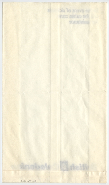 Image: airsickness bag: British Caledonian Airways