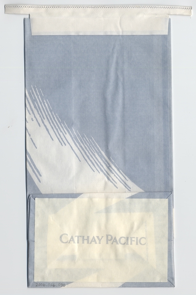 Image: airsickness bag: Cathay Pacific Airways