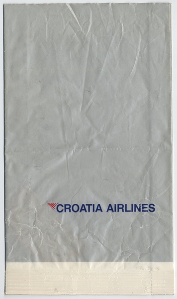 Image: airsickness bag: Croatia Airlines