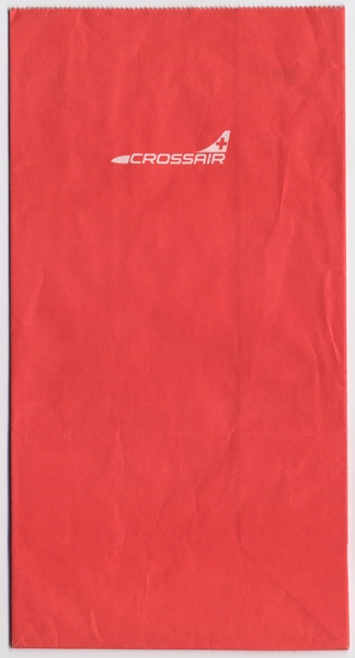 Image: airsickness bag: Crossair