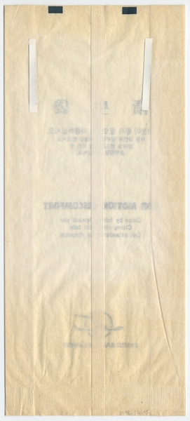 Image: airsickness bag: Korean Air Lines