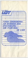 Image: airsickness bag: LOT (Polish Airlines)