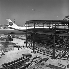 Image: negative: San Francisco International Airport (SFO), South Terminal, Rotunda A construction