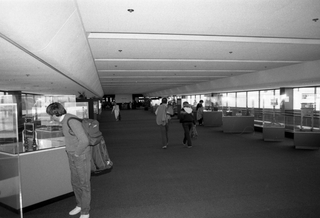 negative: San Francisco International Airport (SFO), North Terminal interior
