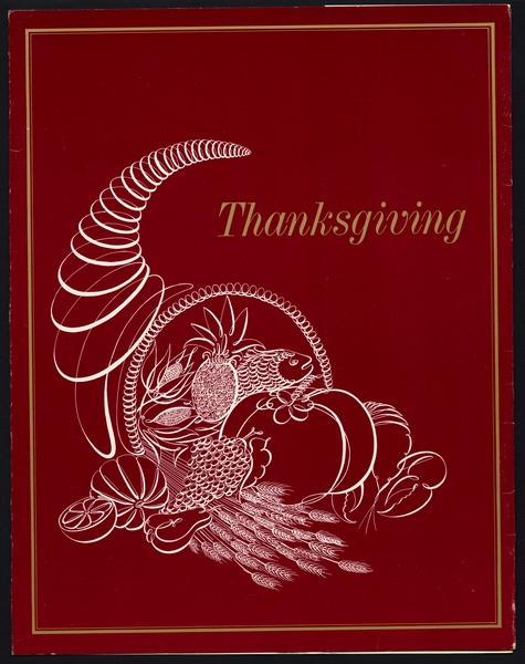 Image: menu: Pan American World Airways, President (First) Class