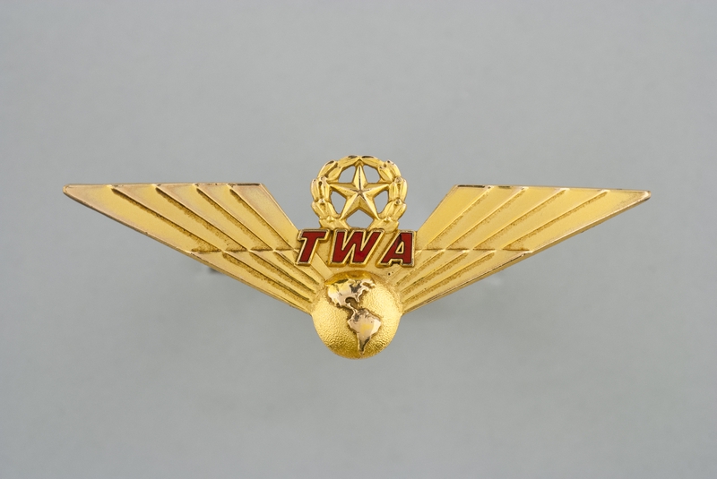 Image: flight officer wings: TWA (Trans World Airlines)
