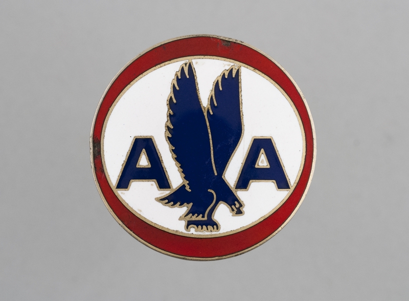 Image: ground crew hat badge: American Airlines