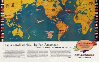 Image: advertisement: Pan American Airways System, Collier’s