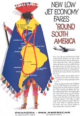 Image: advertisement: Panagra (Pan American-Grace Airways) and Pan American World Airways