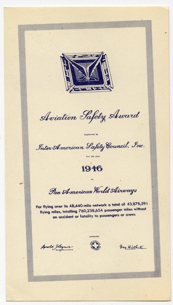 Image: airmail flight cover: Pan American World Airways, Honolulu - Bangkok route