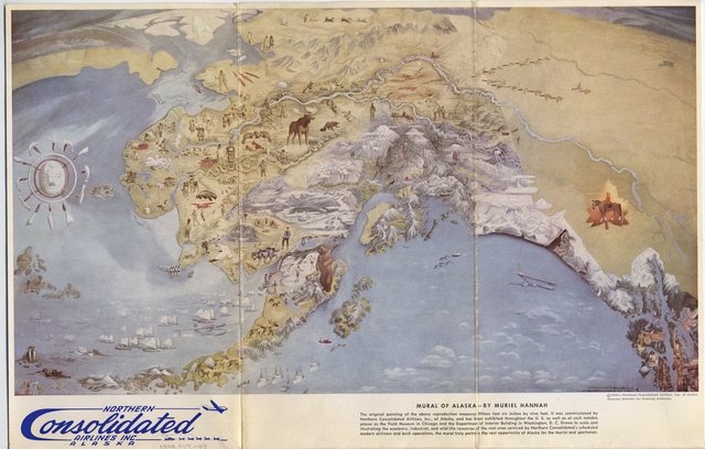 Brochure: Northern Consolidated Airlines, Alaska