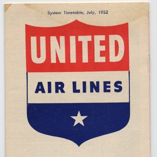 Image #2: flight information packet: United Air Lines