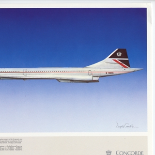 Image #4: flight information packet: British Airways, Concorde