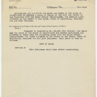 Image #6: lease draft: City and County of San Francisco, Mills Estate Incorporated