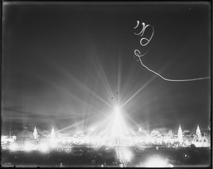 Image: glass negative: Panama-Pacific International Exposition, Art Smith