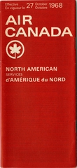 Image: timetable: Air Canada, North America