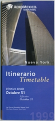 Image: timetable: AeroMexico, AeroLitoral