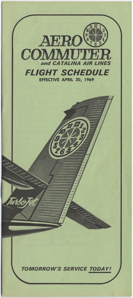 Image: timetable: Aero Commuter and Catalina Air Lines
