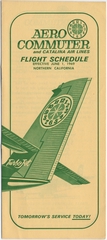 Image: timetable: Aero Commuter and Catalina Air Lines