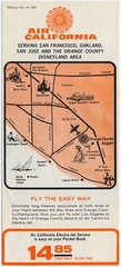 Image: timetable: Air California